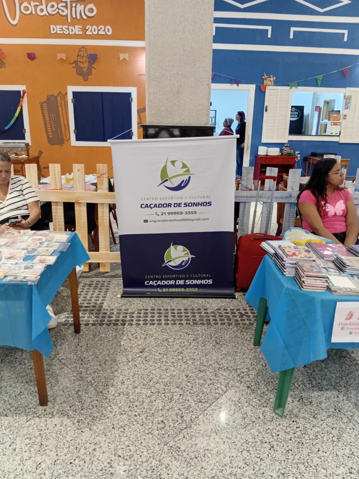 Projeto social no Centro Caçador de Sonhos